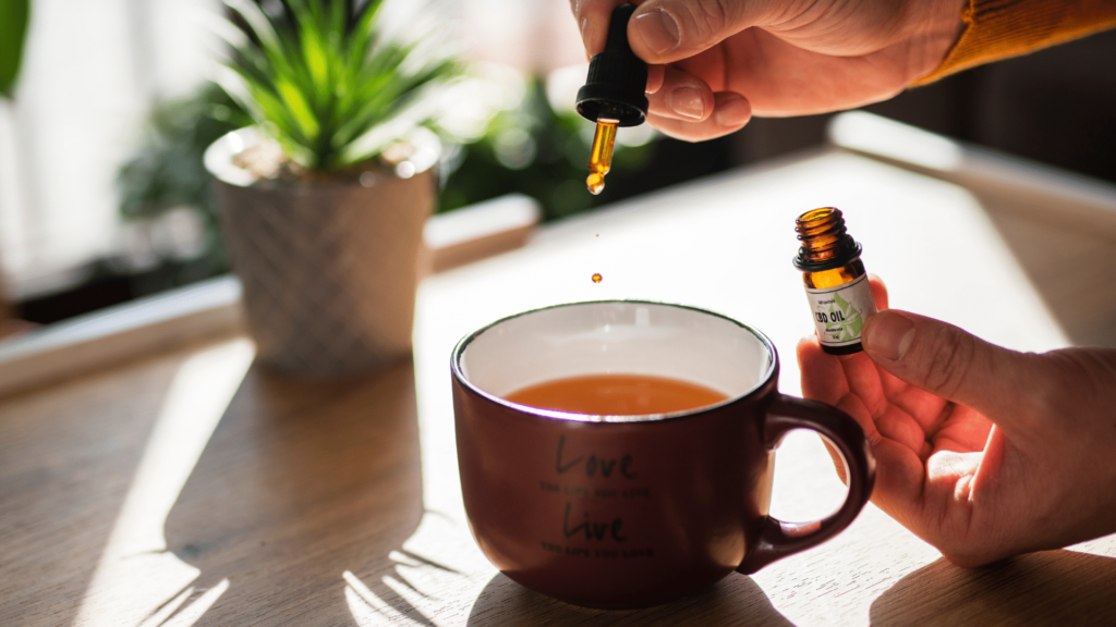 tincture in a drink