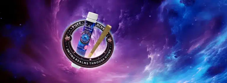 Puff Puff give pre-roll in front of nebula