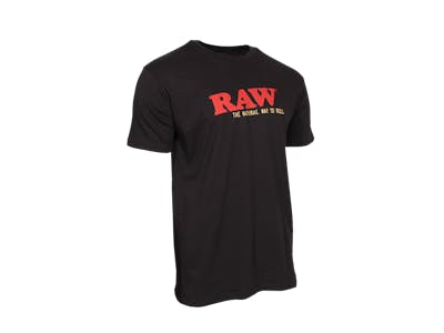 RAW - OG Black T-Shirt - Large for Sale - Garden Remedies Dispensary MA