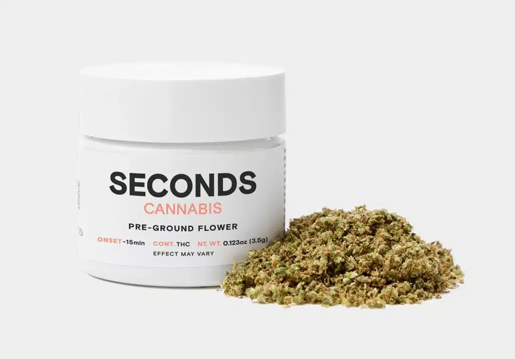 Seconds Cannabis pre-ground