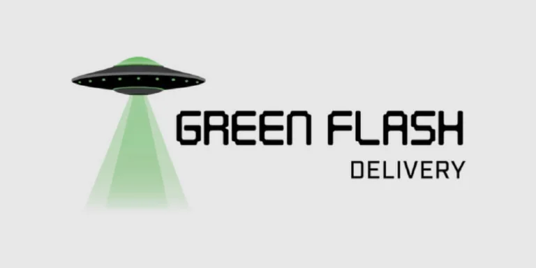 Green Flash Delivery logo