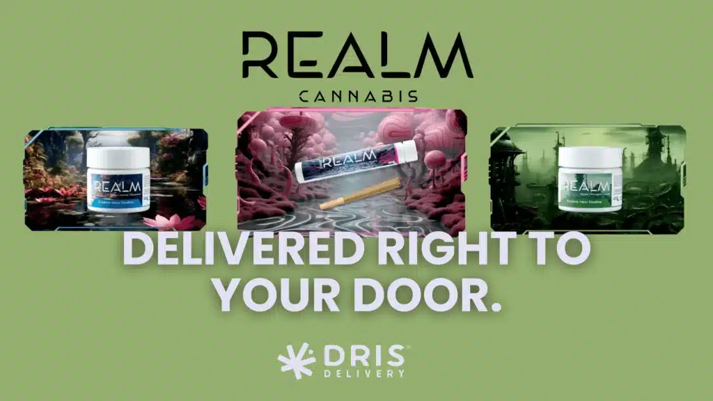 Garden Remedies cannabis products delivered right to your door by Dris Delivery