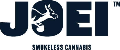 Dark blue vertical stack logo JOEI