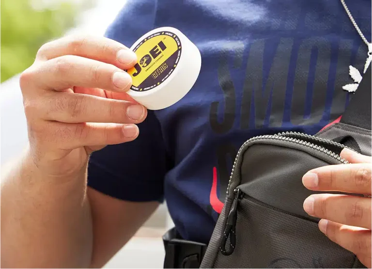 JOEI Package taken from Backpack