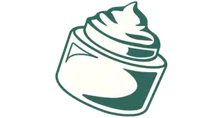 Green topical cream jar icon representing the cannabis topicals category