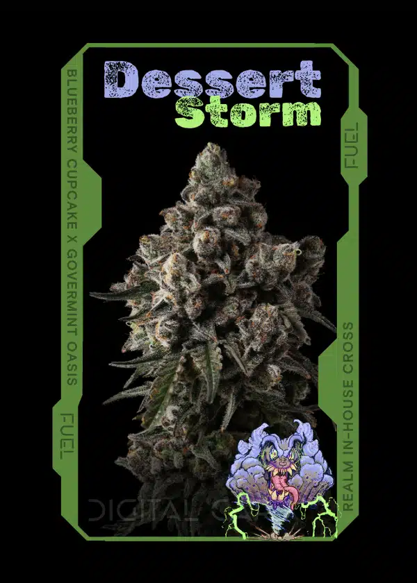 dessert storm strain card