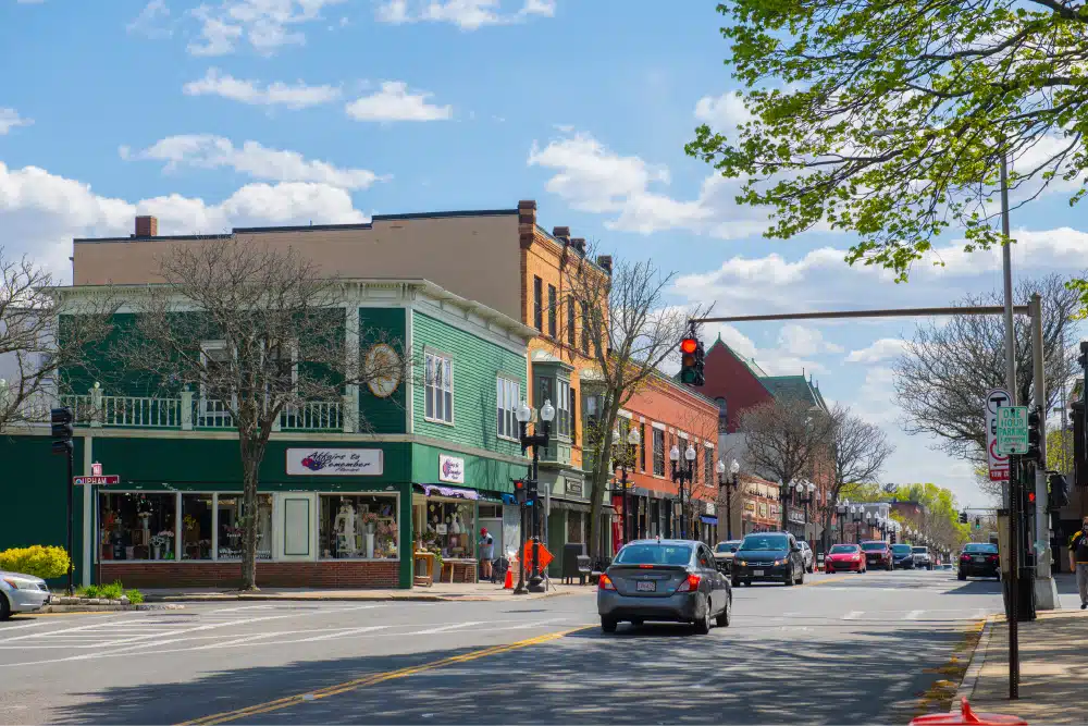 Melrose MA Town View