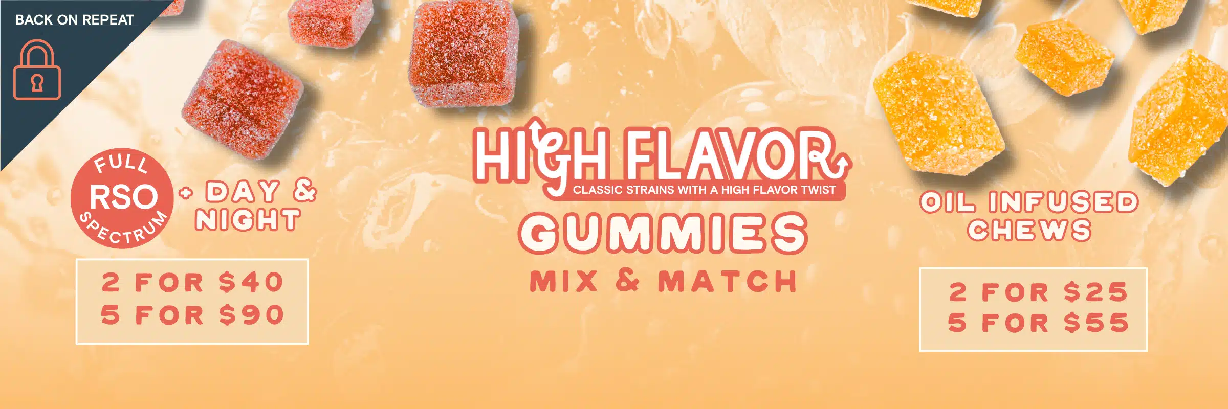 High Flavor Gummy bundles