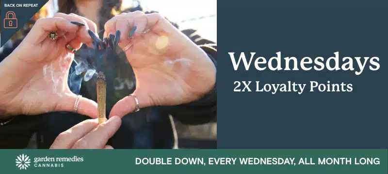 Double Loyalty Points on Wednesdays