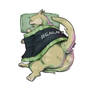 Fat Cat sticker art