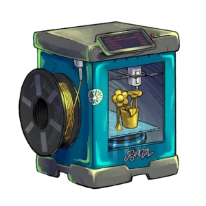 G code sticker art
