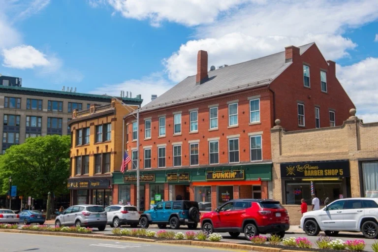 Malden MA town view