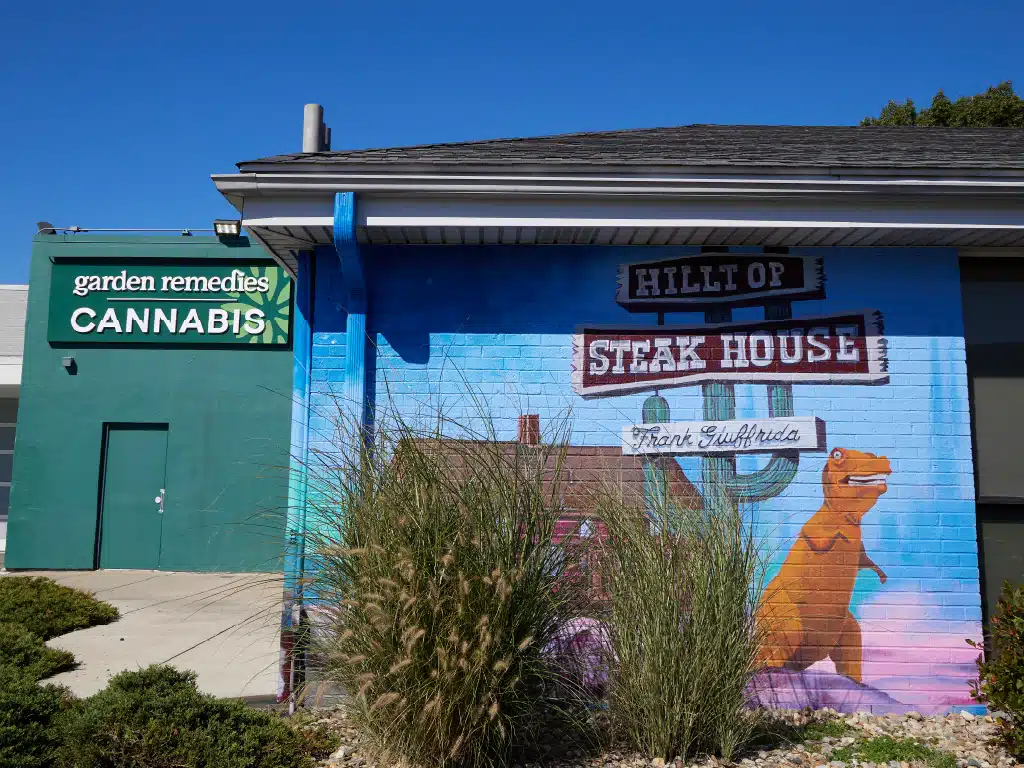 Garden Remedies Melrose Exterior Mural