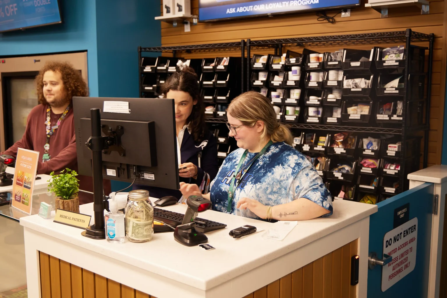 Cannabis Advisors at the Register at Garden Remedies Marlborough