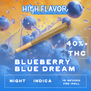 Blueberry-Blue-Dream-1g-Preroll