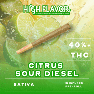 Citrus Sour Diesel Infused Pre-Roll