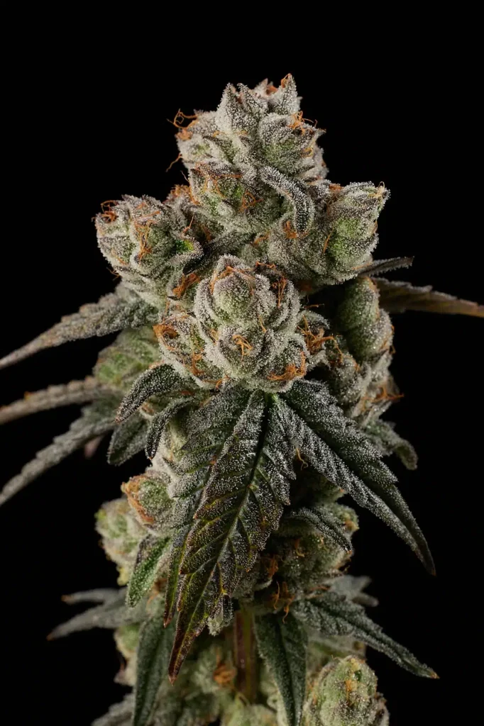 Closeup of Gloobz cannabis strain