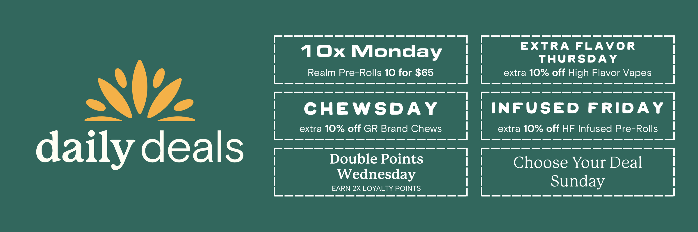 Daily Deal Options