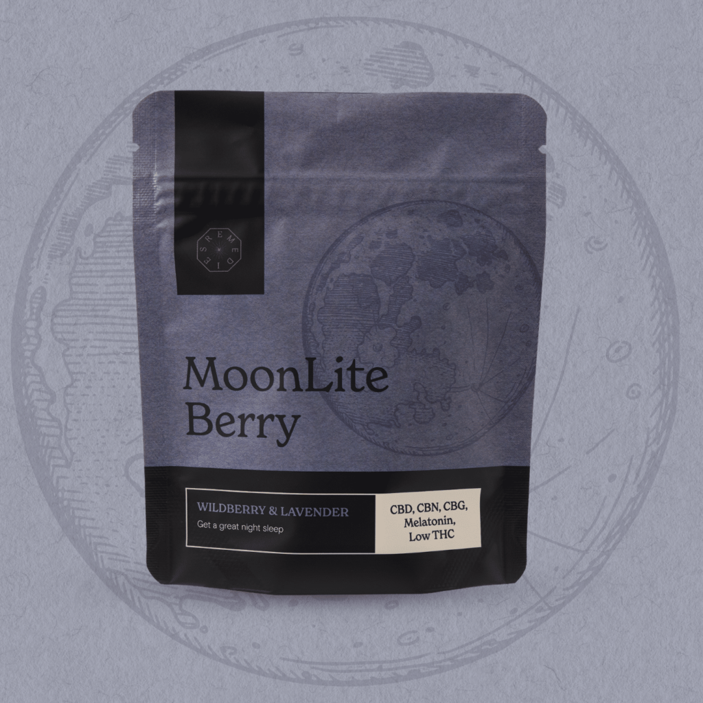 remedies moonlite berry 10mg indica gummies