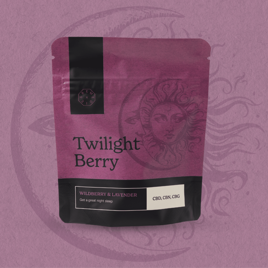 Remedies twilight berry 10mg indica gummies