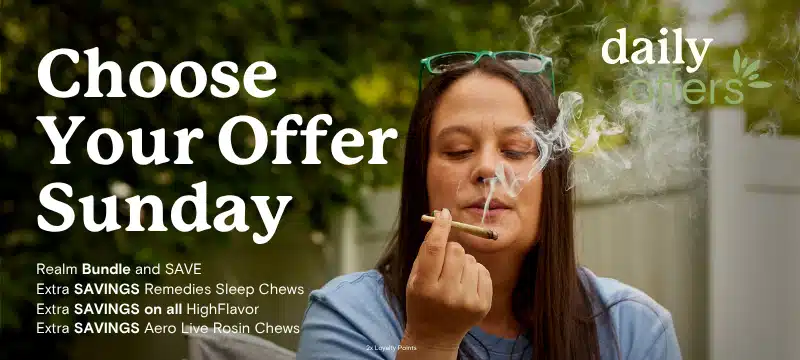Daily Offers - Sunday - Choose Your Own