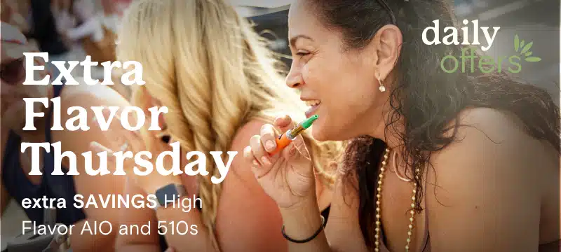 Daily Offers - Thursday - Save on High Flavor Vapes